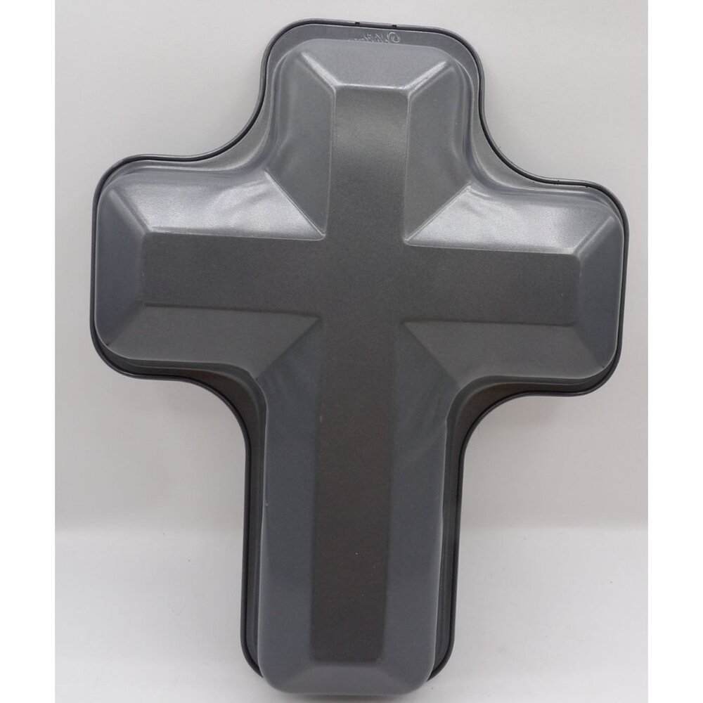 Wilton Non-Stick Cross Cake Pan- Dish Washer Safe ©2017